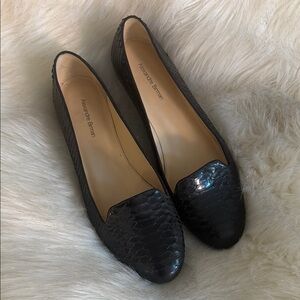 Alexandre Birman Black Flats Sleek Design